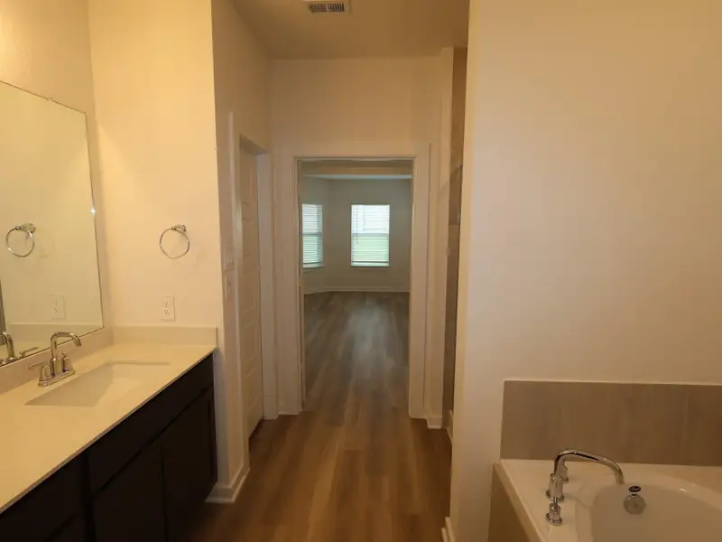 Furnished interior view inside a new home in Lone Star Landing, Montgomery (Image 7). Furnished interior view inside a new home in Lone Star Landing, Montgomery (Image 7).