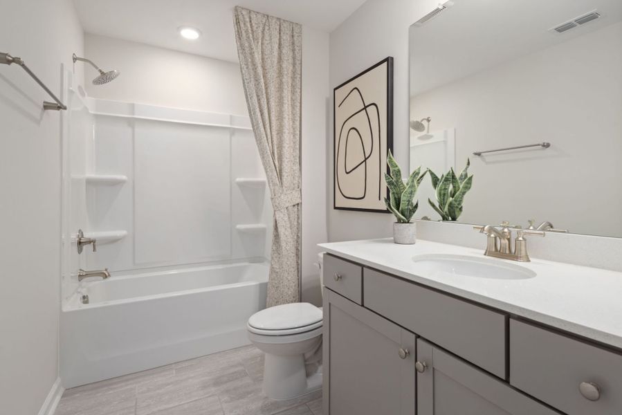 Furnished interior view inside a new home in Everton, Durham (Image 9).