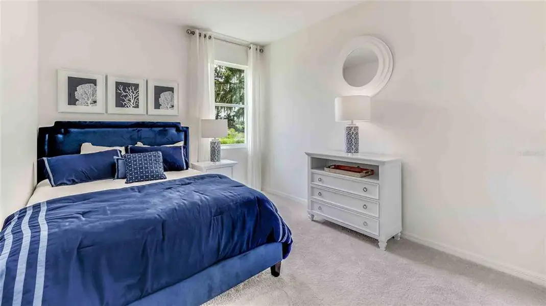 Furnished interior view inside a new home in , Zephyrhills (Image 13).