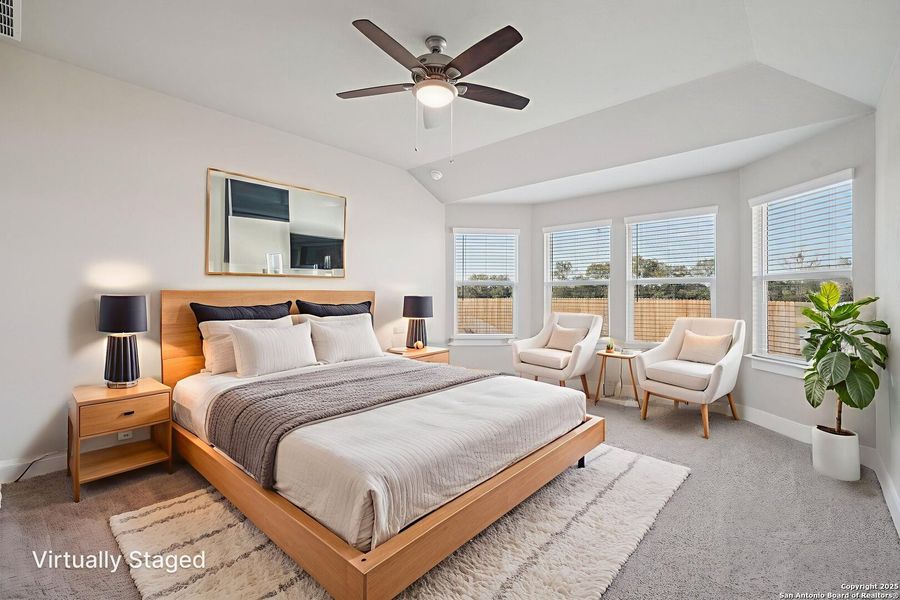 Furnished interior view inside a new home in Carmel Ranch, Schertz (Image 13). Furnished interior view inside a new home in Carmel Ranch, Schertz (Image 13).
