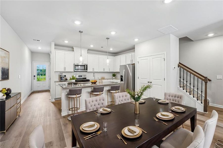 Furnished interior view inside a new home in Artisan Walk, Fairburn (Image 14). Furnished interior view inside a new home in Artisan Walk, Fairburn (Image 14).