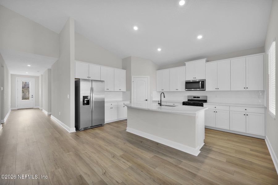 Furnished interior view inside a new home in , Jacksonville (Image 8).