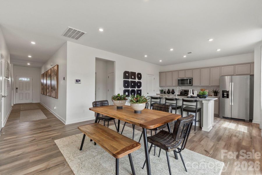 Furnished interior view inside a new home in Grants Landing, Salisbury (Image 5).