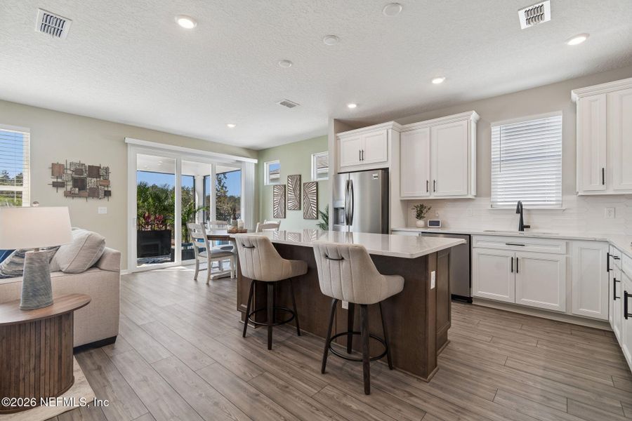 Furnished interior view inside a new home in , St. Augustine (Image 11).