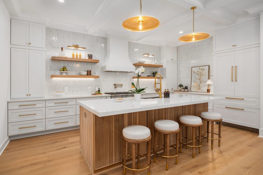 Furnished interior view inside a new home in , Mount Pleasant (Image 8).