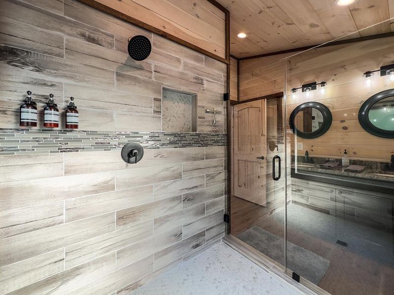 Close-up of interior finishes inside a home in , Mineral Bluff (Image 21). Close-up of interior finishes inside a home in , Mineral Bluff (Image 21).