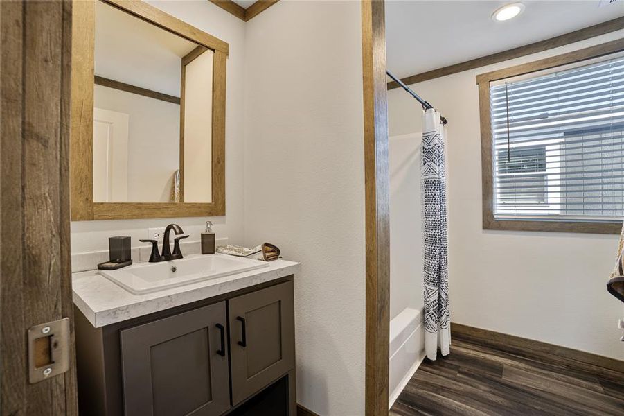 Furnished interior view inside a new home in , Poolville (Image 10).