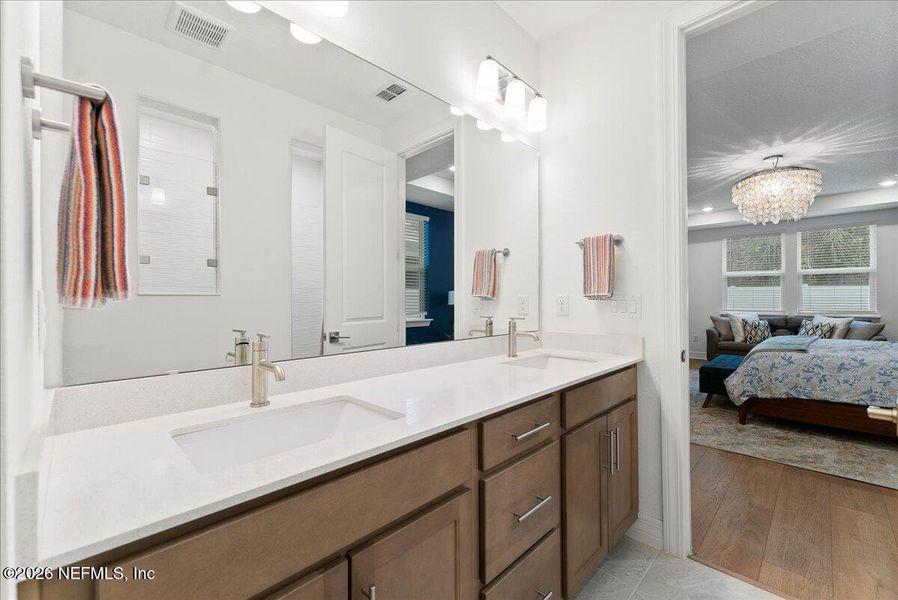 Furnished interior view inside a new home in , Jacksonville (Image 40).