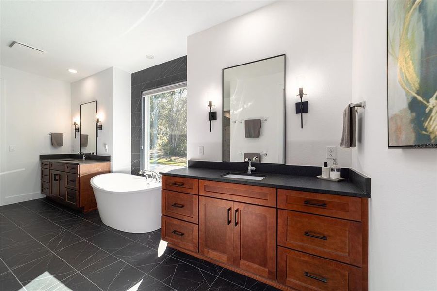 Furnished interior view inside a new home in , Belleview (Image 54).