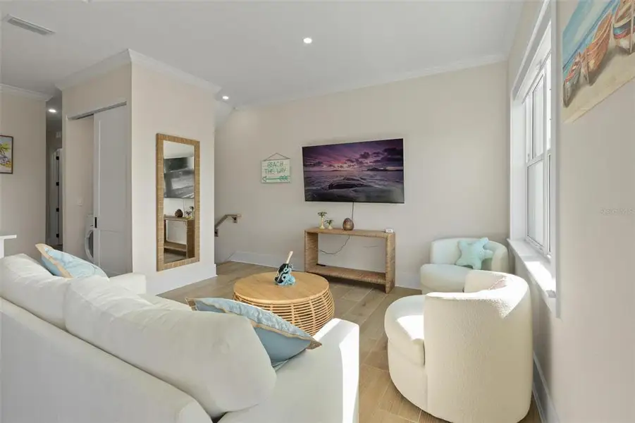 Furnished interior view inside a new home in , Madeira Beach (Image 18).