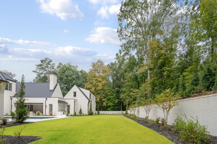 Front exterior of a new home in , Atlanta, GA, highlighting curb appeal (Image 28).