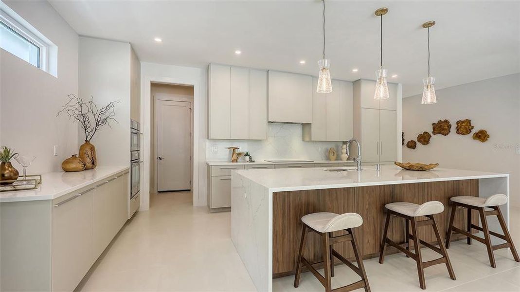 Furnished interior view inside a new home in , Sarasota (Image 9).