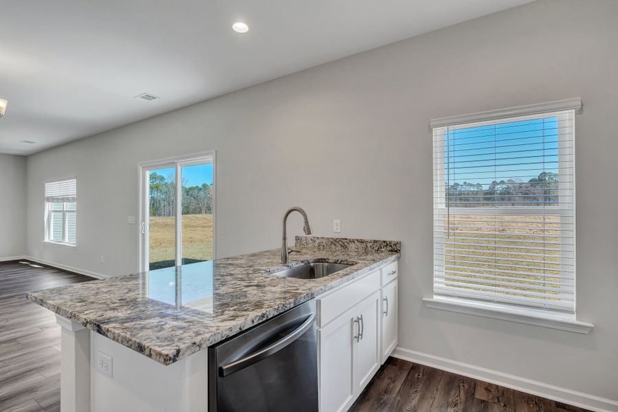 Furnished interior view inside a new home in Heritage at New Riverside, Bluffton (Image 9).