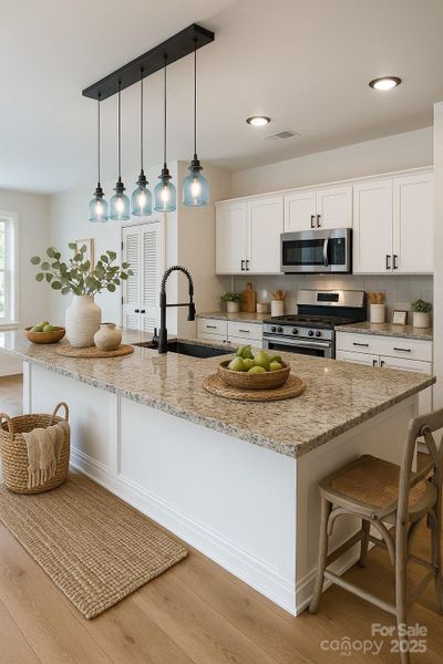 Furnished interior view inside a new home in , Rock Hill (Image 12).