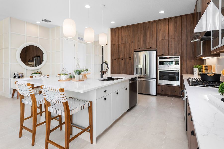 Representative furnished interior of a home built from the Samoa by GL Homes in Lotus Edge, Boca Raton (Image 9).