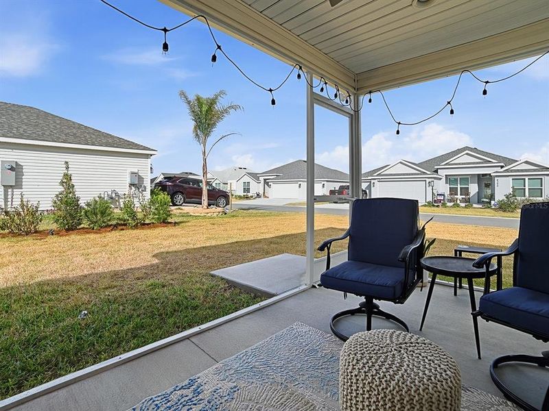 Exterior details and patio area of a home in , The Villages (Image 24).