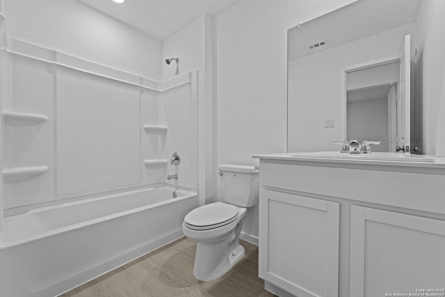 Furnished interior view inside a new home in Torian Village: Belmar Collection, San Antonio (Image 5). Furnished interior view inside a new home in Torian Village: Belmar Collection, San Antonio (Image 5).