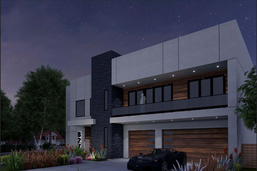 Front exterior of a new home in , Houston, TX, highlighting curb appeal (Image 12). Front exterior of a new home in , Houston, TX, highlighting curb appeal (Image 12).