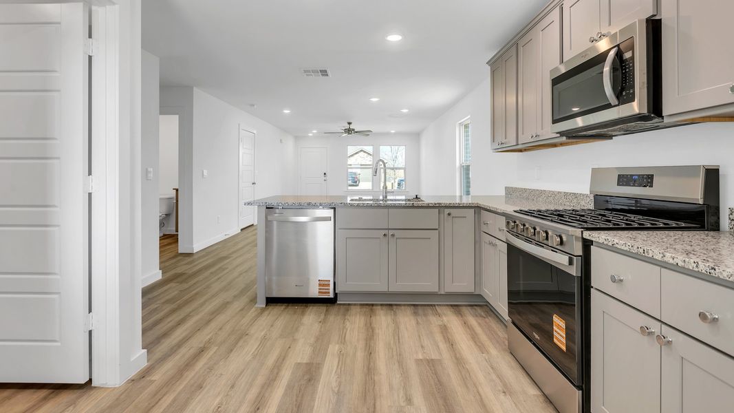 Furnished interior view inside a new home in Terra Vista, Lubbock (Image 6).