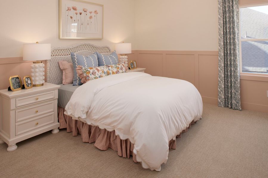 Representative furnished interior of a home built from the Benbrook - SH 4459 by Shaddock Homes in Grand Oaks at Green Meadows - 50', Celina (Image 44). Representative furnished interior of a home built from the Benbrook - SH 4459 by Shaddock Homes in Grand Oaks at Green Meadows - 50', Celina (Image 44).
