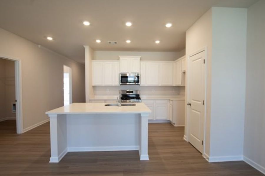 Representative furnished interior of a home built from the Augusta by Piedmont Residential in Villages at Cedar Hill, Dallas (Image 6).