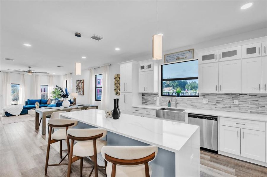 Furnished interior view inside a new home in , Pinellas Park (Image 36).
