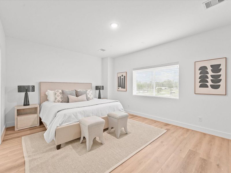 Furnished interior view inside a new home in , Houston (Image 30). Furnished interior view inside a new home in , Houston (Image 30).