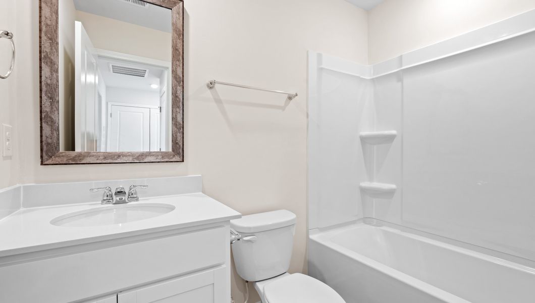 Furnished interior view inside a new home in Brookside Ridge Townhomes, Greer (Image 10).