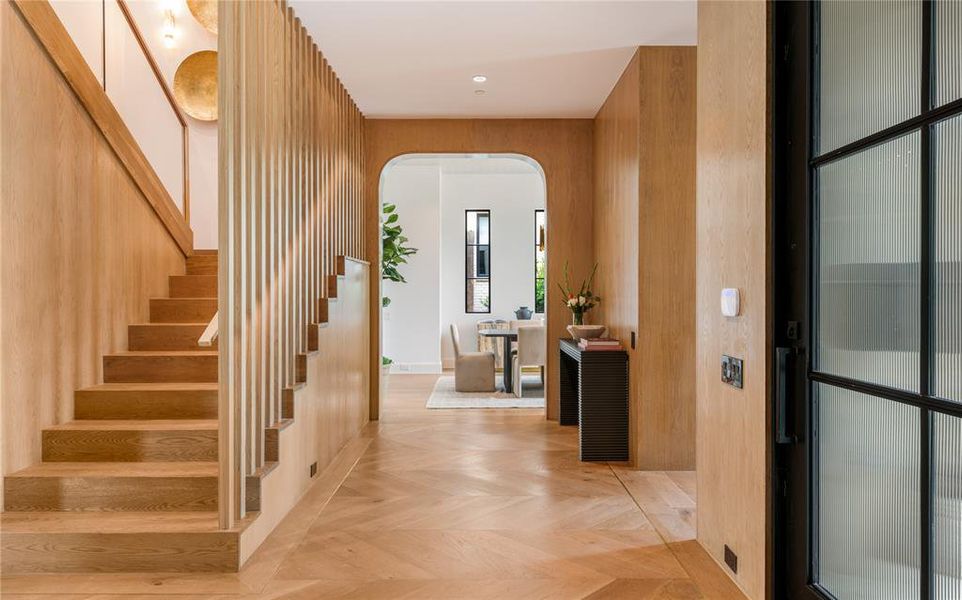 Furnished interior view inside a new home in , University Park (Image 24).