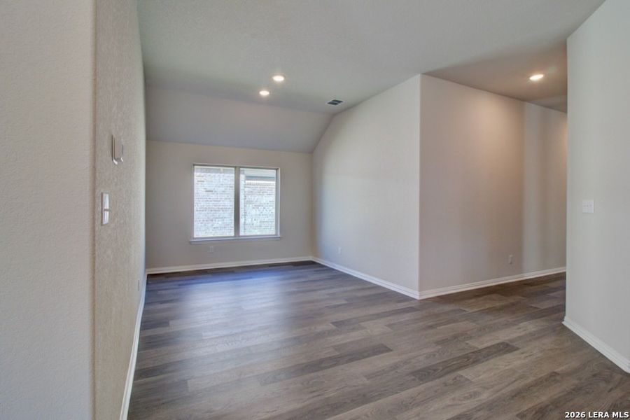 Spacious, unfurnished interior of a new home in Prairie Green, Converse (Image 24). Spacious, unfurnished interior of a new home in Prairie Green, Converse (Image 24).