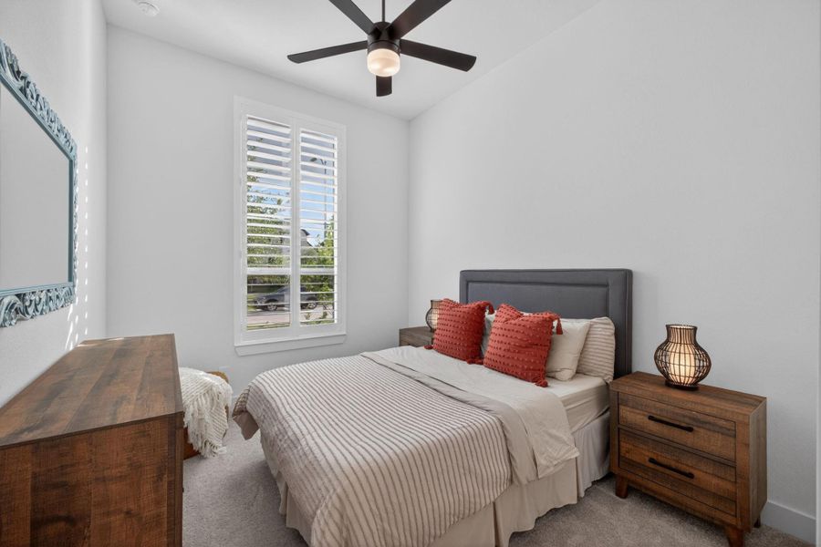 Furnished interior view inside a new home in Cross Creek West, Fulshear (Image 13).