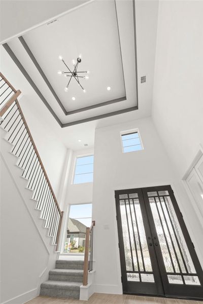 Spacious, unfurnished interior of a new home in ARTAVIA® - 60', Conroe (Image 20).
