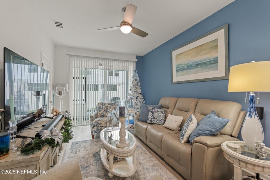 Furnished interior view inside a new home in , St. Augustine (Image 8).