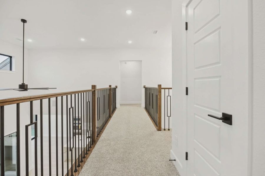Representative unfurnished interior of a home built from the Danville by Chesmar Homes in Canyon Falls, Argyle (Image 15).
