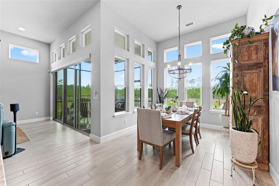 Furnished interior view inside a new home in Mosaic, Daytona Beach (Image 13). Furnished interior view inside a new home in Mosaic, Daytona Beach (Image 13).