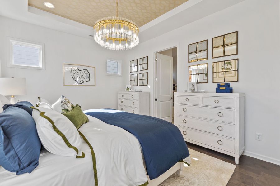 Representative furnished interior of a home built from the Pembrooke by Taylor Morrison in River Falls, Tega Cay (Image 14).