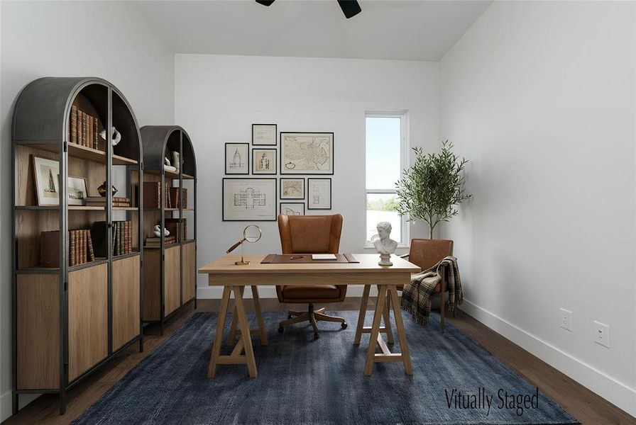 Furnished interior view inside a new home in , Rockwall (Image 18).