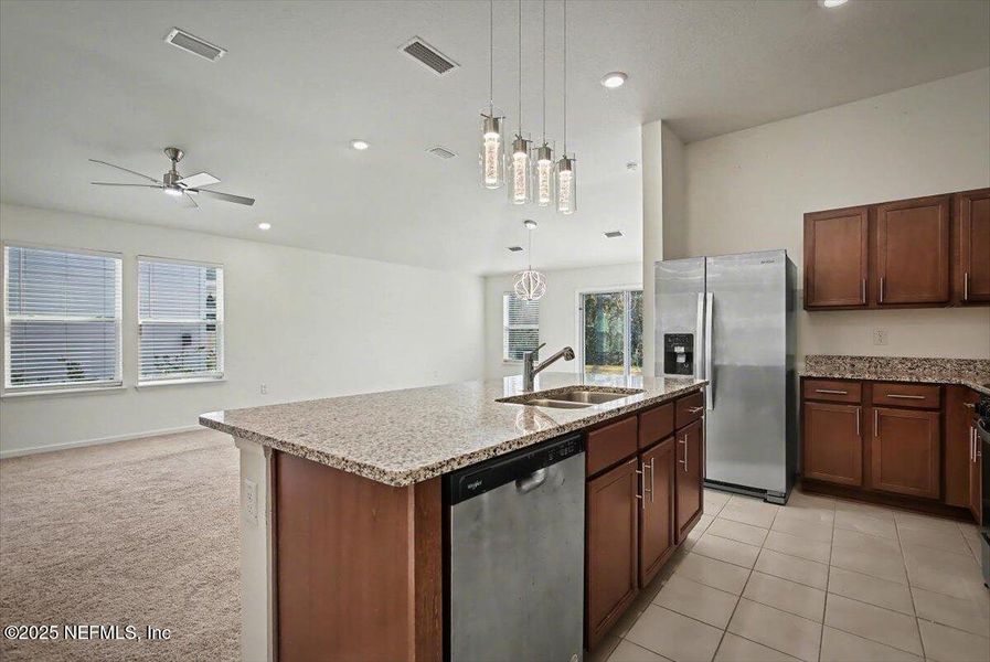 Furnished interior view inside a new home in , Palm Coast (Image 7).