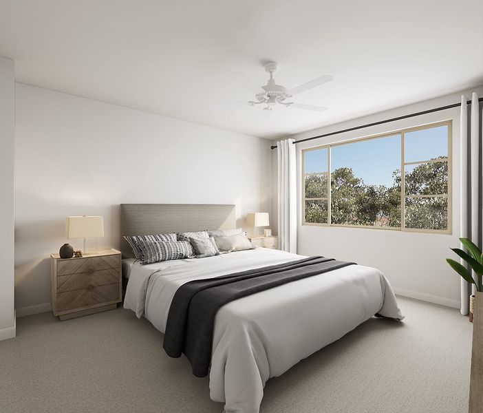 Representative furnished interior of a home built from the Laurel Plan 4002 by Tri Pointe Homes in Waterston Central, Gilbert (Image 18).