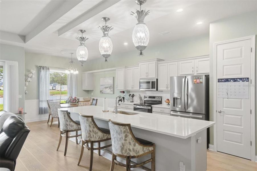 Furnished interior view inside a new home in , Deland (Image 18).