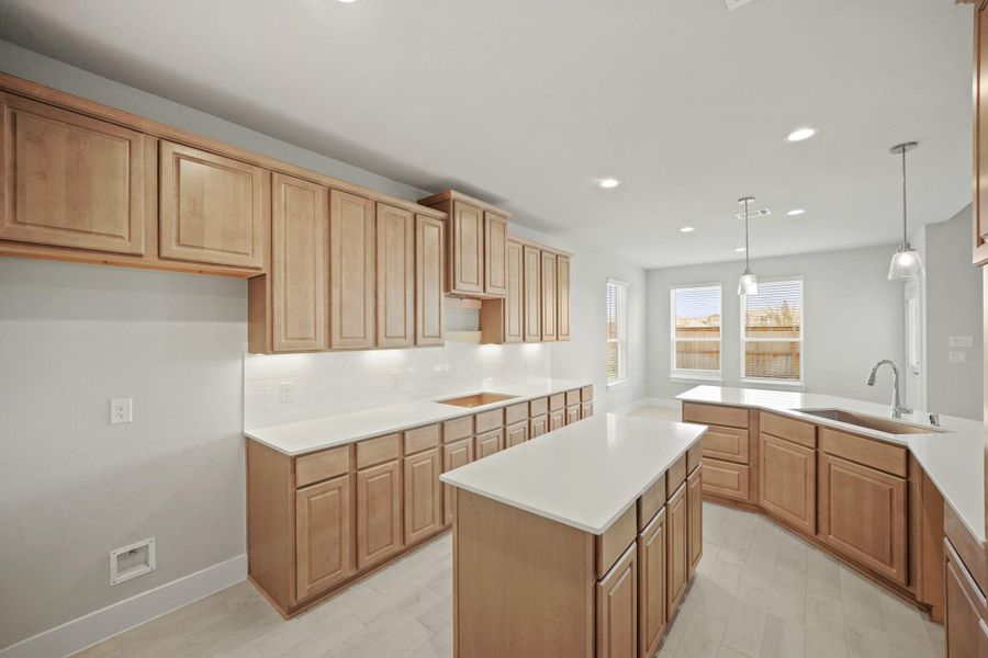 Furnished interior view inside a new home in Morton Creek Ranch, Katy (Image 5).