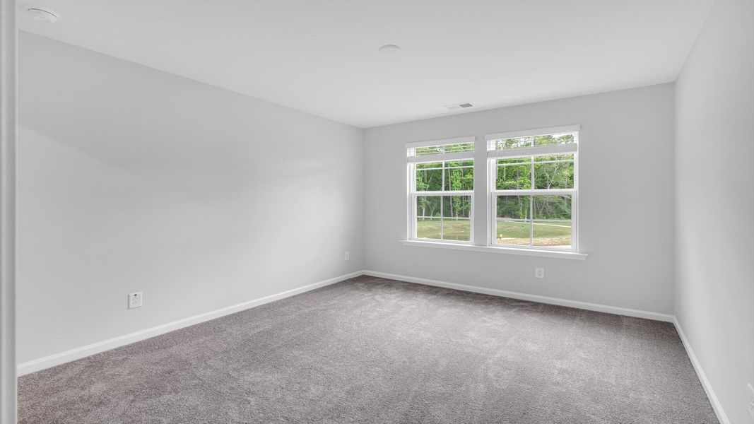 Spacious, unfurnished interior of a new home in Creekside at Andrews, Summerville (Image 33). Spacious, unfurnished interior of a new home in Creekside at Andrews, Summerville (Image 33).
