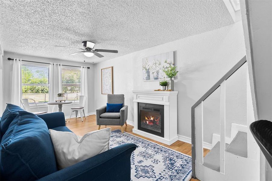 Furnished interior view inside a new home in , Weatherford (Image 4).
