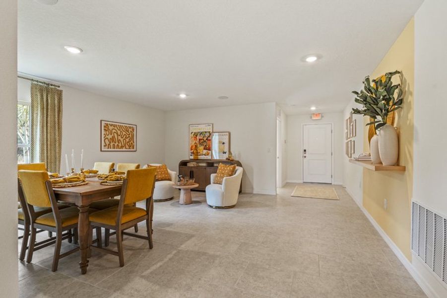 Representative furnished interior of a home built from the King by Holiday Builders in Poinciana, Poinciana (Image 10).