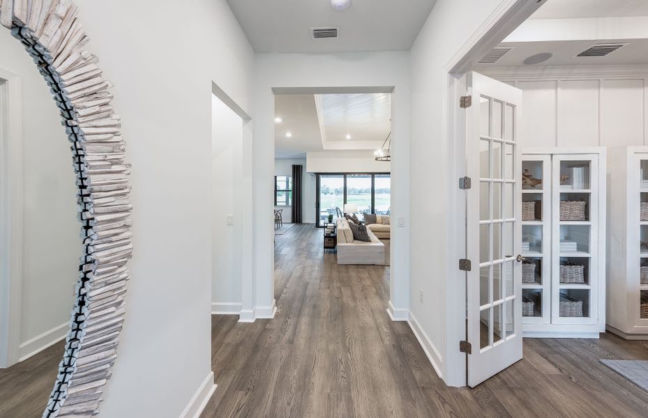 Furnished interior view inside a new home in Talon Preserve on Palmer Ranch, Nokomis (Image 41).