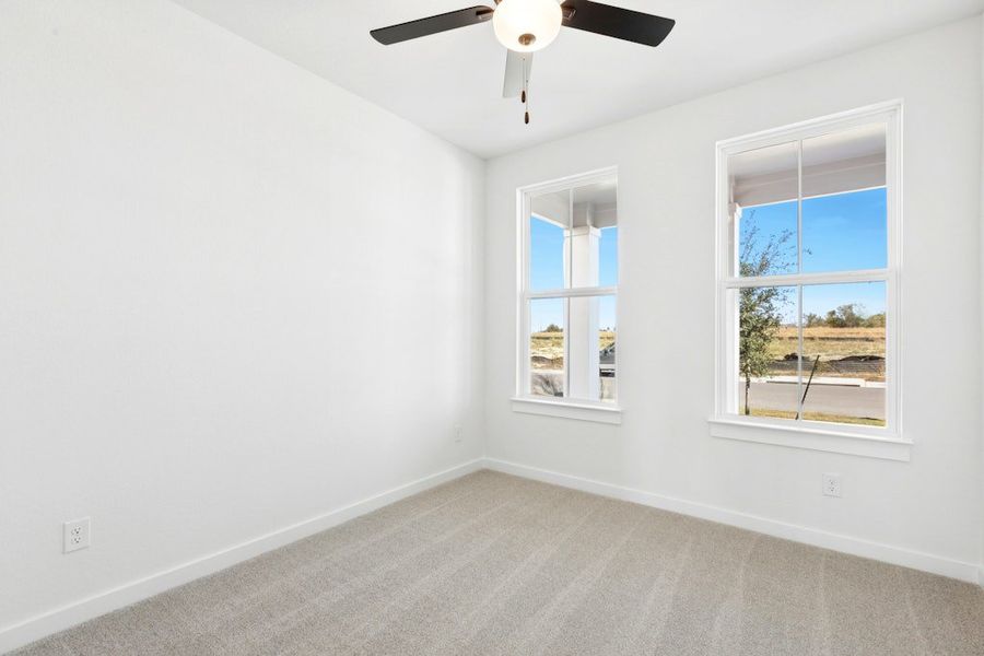 Spacious, unfurnished interior of a new home in University Heights, Round Rock (Image 20).