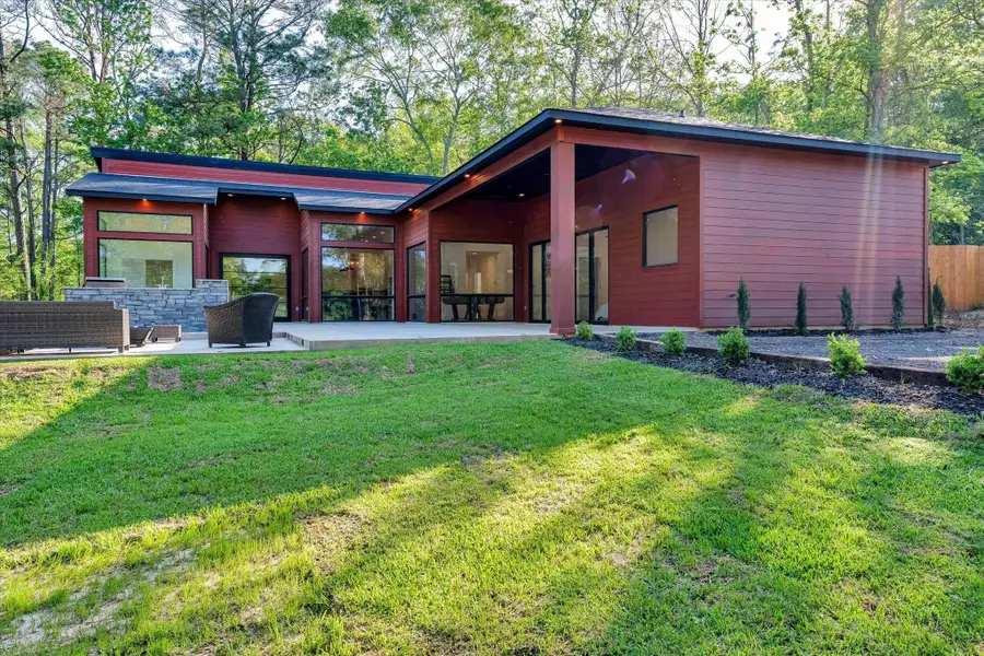 Front exterior of a new home in , Conroe, TX, highlighting curb appeal (Image 1). Front exterior of a new home in , Conroe, TX, highlighting curb appeal (Image 1).