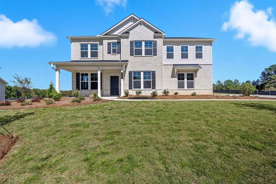 Exterior details and patio area of a home in Watson Park, Snellville (Image 2). Exterior details and patio area of a home in Watson Park, Snellville (Image 2).