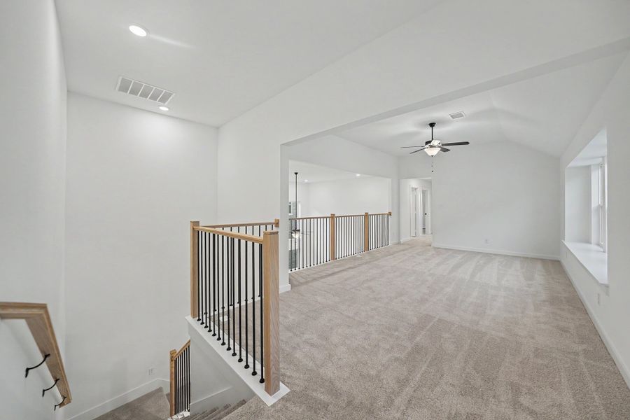 Spacious, unfurnished interior of a new home in Light Farms Brenham - 40' Lots, Celina (Image 23).