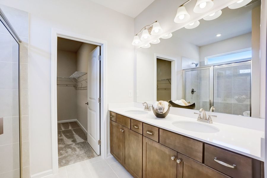 Furnished interior view inside a new home in Jackson Hills, Clarksville (Image 14).